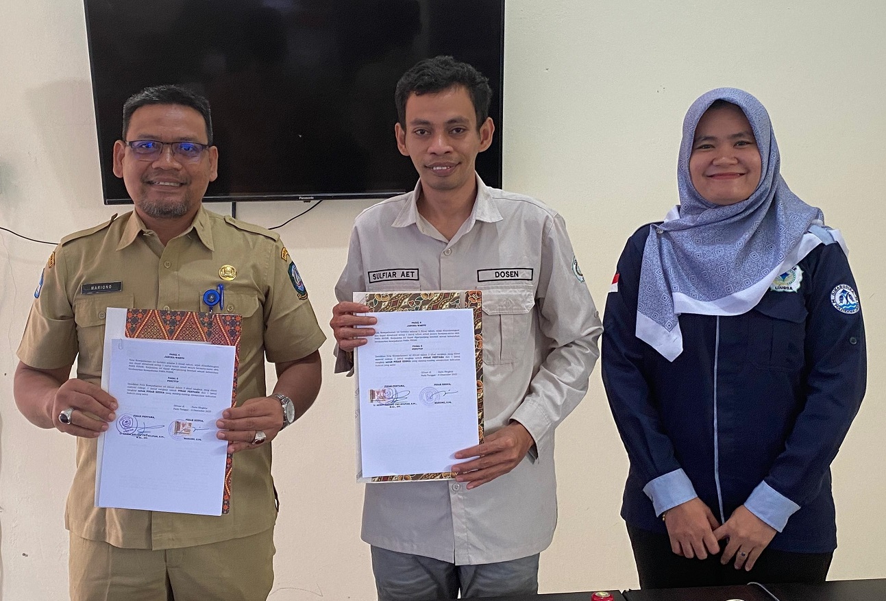 SMA N 1 Kepulauan Posek Tanda Tangani MOu dengan POLITEKNIK LINGGA